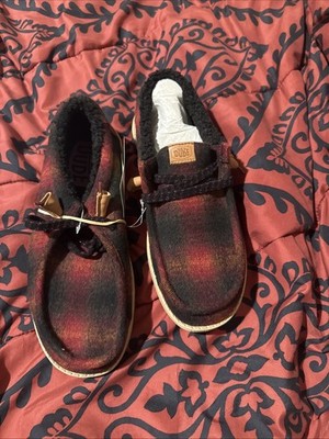 Hey Dude Cozy Plaid