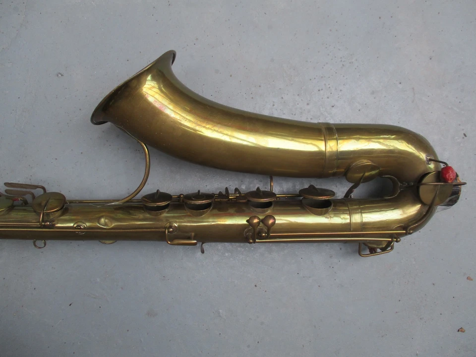 Saxophone BARYTON estampillé EVETTE SCHAEFFER BUFFET CRAMPON - Photo 3/4