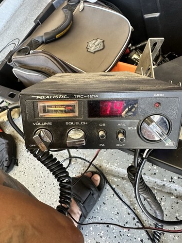 Vintage Realistyczne radio cb TRC-421A - Zdjęcie 7 z 7