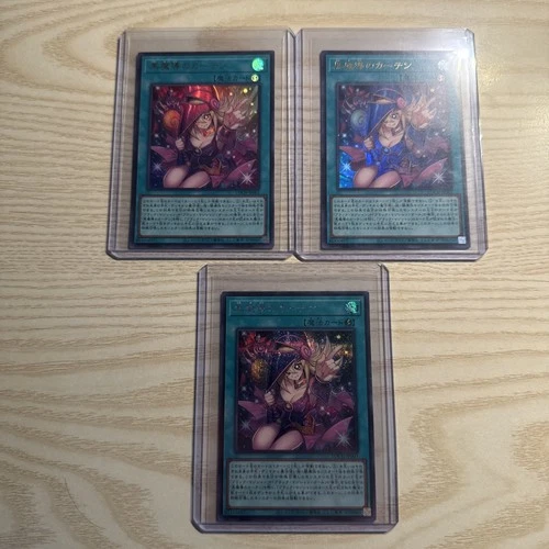 (3)Dark Magical Curtain Secret Rare LOCH-JP003 1 secret rare 2 rare (3) cards