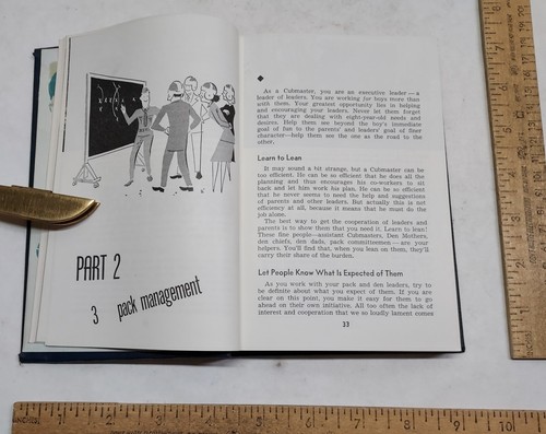 1965 - CUBMASTER'S PACKBOOK - BOY SCOUTS OF AMERICA - listing #8154 - Picture 7 of 10
