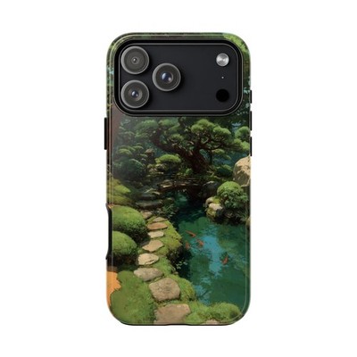 Phone Ink   Koi Fish Pond Garden Case   iPhone, Galaxy, Pixel