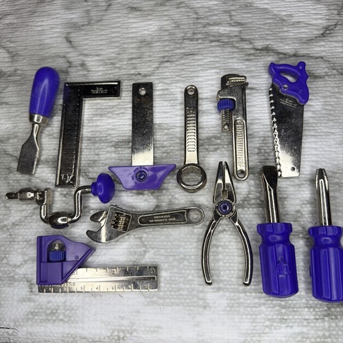 Playschool Cool Tools~Metal~Mini~1994~Lot of 12