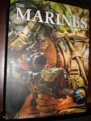 The Marines Hardcover Book - Chris McNab- Large (9.25x12) 384 Pages VERY GOOD