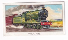 Vintage 1925 Card Fastest Train NORTH EASTERN Darlington-York Line