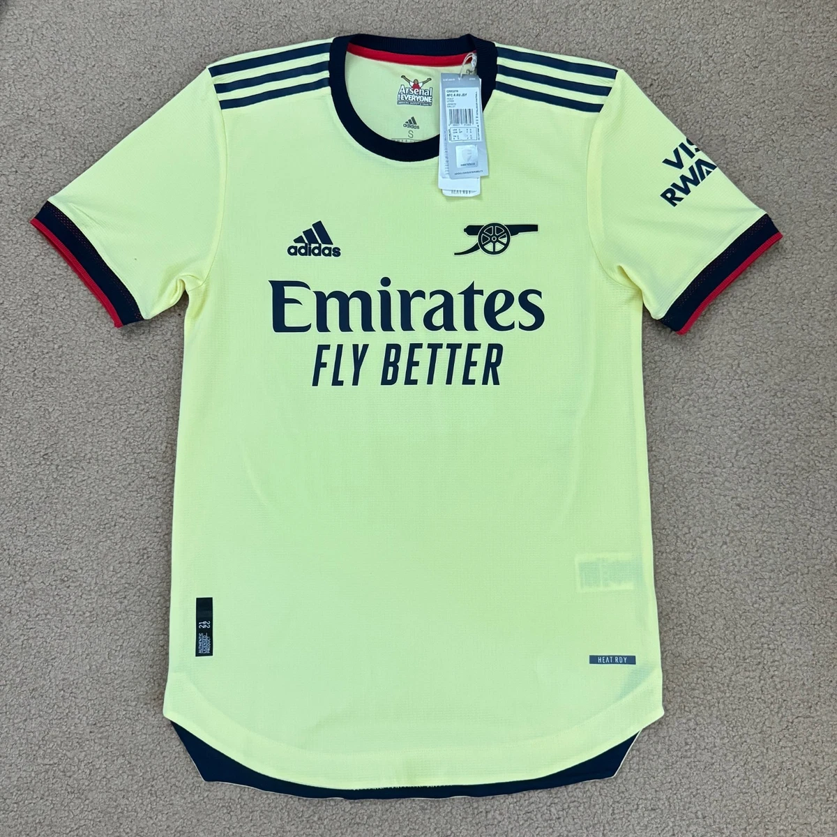Preços baixos em Adidas Arsenal Amarelo Clube Internacional de