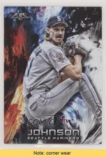 2018 Topps Fire Randy Johnson #126 HOF READ 0w8