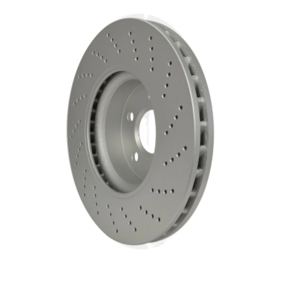 Rotor de freno de disco Hella Pagid 355122942 para 08-17 C300 C350 E250 E350 E400 Foto 2 de 4