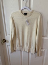 Todd Snyder Bisque Men s Crewneck Sweater Sz ...