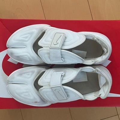 Nike Aqua Rift Women's US 7 Sail White CW7164-100 Tabi Platform Sandals