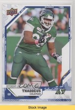 2019 Upper Deck CFL Blue Thaddeus Coleman #143 READ r6v