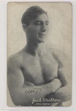 1923 Exhibit Boxing Postcards Jack Britton 0n8