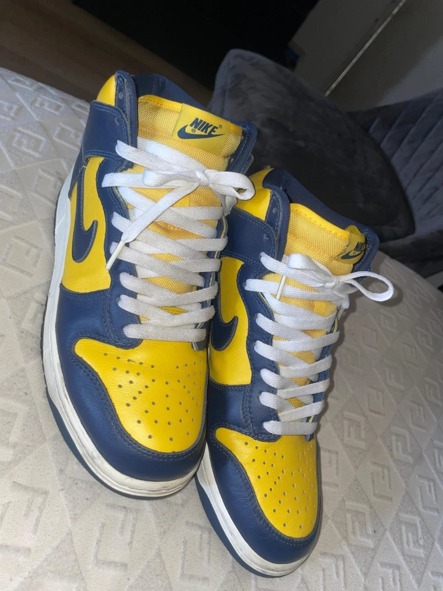 Nike Dunk 2003 High Michigan for Sale | Authenticity Guaranteed | eBay
