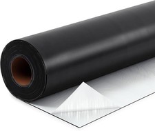 1 Roll EPDM Rubber Roofing Membrane 39" x 15ft, Self-Adhesive Waterproof Underla