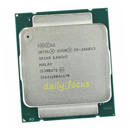 Intel Xeon E5-2660 V3 2.6 GHz LGA2011-3 10 cores SR1XR CPU Processor 25 MB - Afbeelding 3 van 4