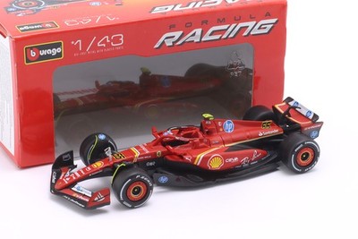 Carlos Sainz jr. Ferrari SF-24 #55 4th Italien GP Formel 1 2024 1:43 Bburago