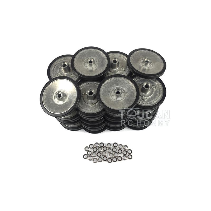 Henglong Part Metal Road Wheels W/ Rims 1/16 Tiger I 3818 PanTHer 3819 ...