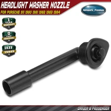 Left or Right Headlight Washer Cleaner Nozzle Sprayer for Porsche 911 1980-1984