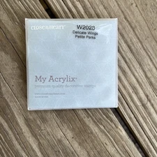 Delicate Wings Petite Perks W2028 Set of 4  * CTMH My Acrylix Stamps