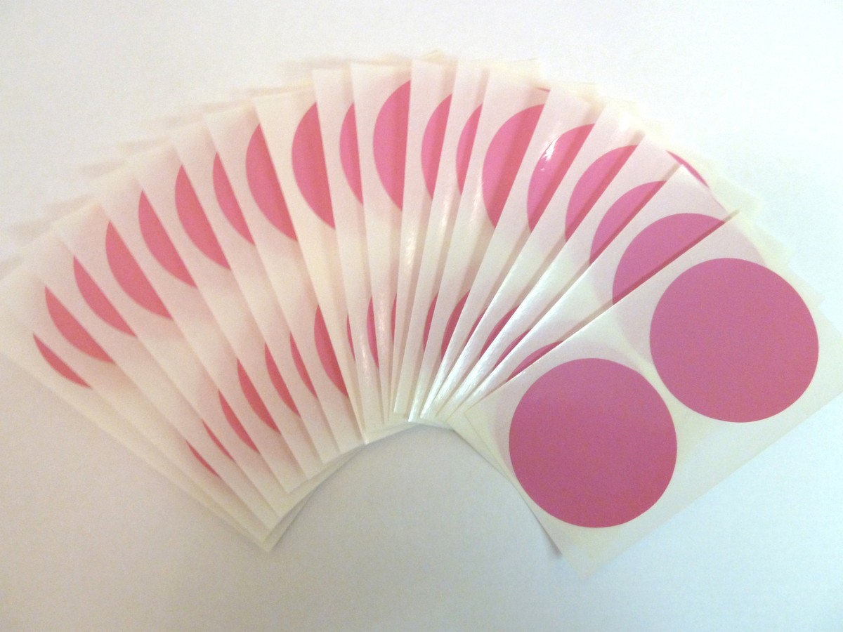 25 Mm Runde Farbcode-Sticker | 30 Stück Pro Packung | 36 Farben Zur Wahl | Ideal Zum Organisieren & Kennzeichnen