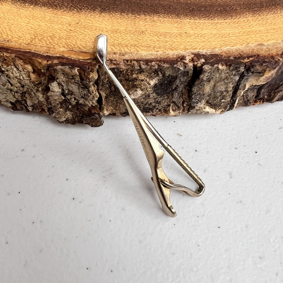 Juego de gemelos y clips de corbata vintage Foto 4 de 4