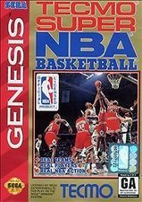 Tecmo Super NBA Basketball (Sega Genesis, 1993)