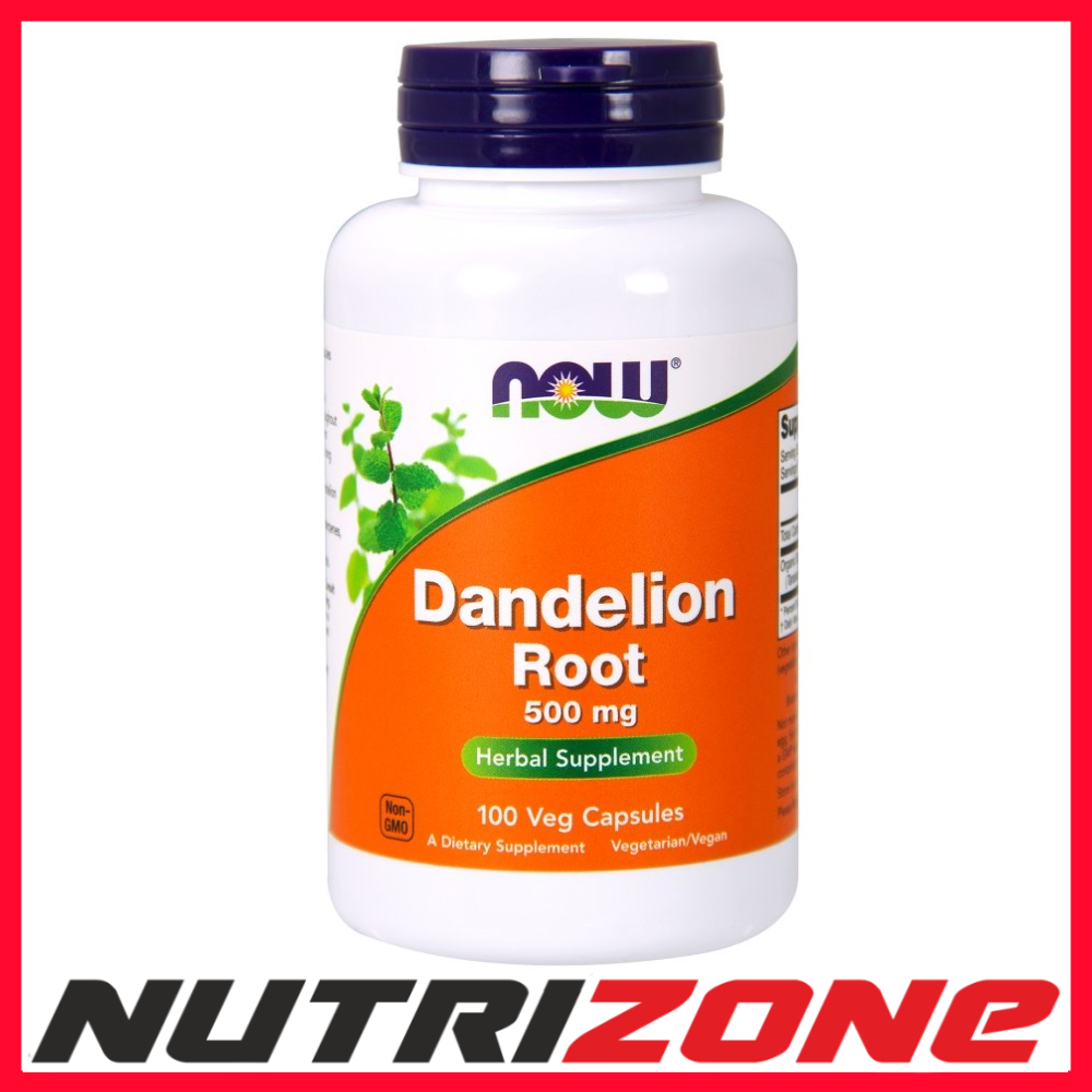 Now Foods Dandelion Root 500mg Herbal Supplement - 100 vcaps