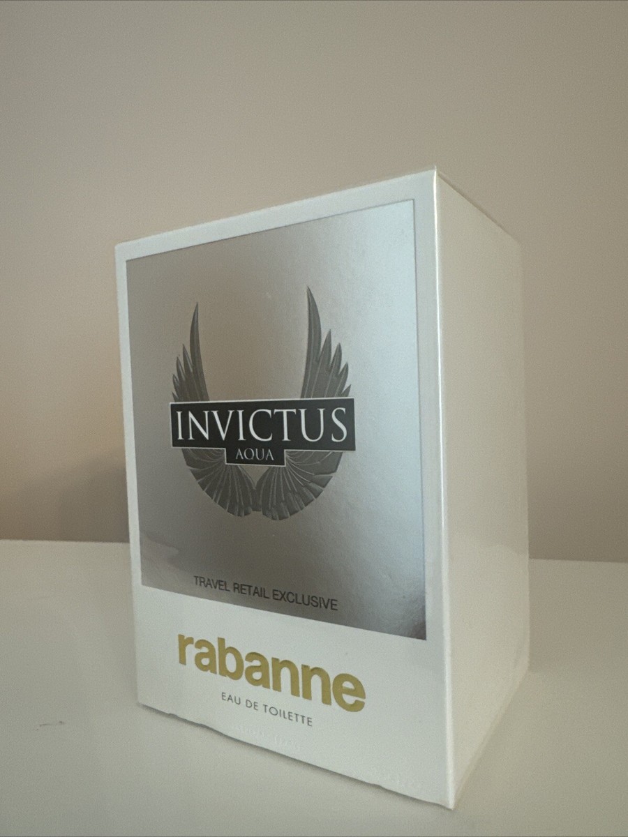 2024) Paco Rabanne INVICTUS AQUA EDT Travel Exclusive 3.4oz/100ml