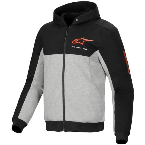 Alpinestars Cromo V2 Deportivo Sudadera con Capucha Blindada Moto Motocicleta Chaqueta - Imagen 1 de 3