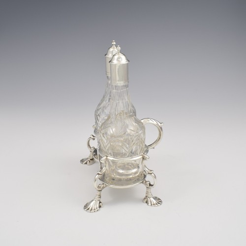 Superb George II Silver Cruet Stand 1757 Jabez Daniell Georgian 18th Century - Picture 7 of 18