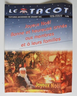 LE TACOT magazine january 2007 Ford Falcon 1963 Nash Metropolitan