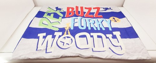 Disney TOY STORY 4 Pillowcases Two (2)~ Buzz ~ Woody. PREOWNED. PLS READ DISC - Picture 5 of 7
