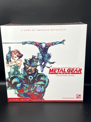 Metal Gear Solid: The Board Game - Integral Edition - CMON - Limited New OVP