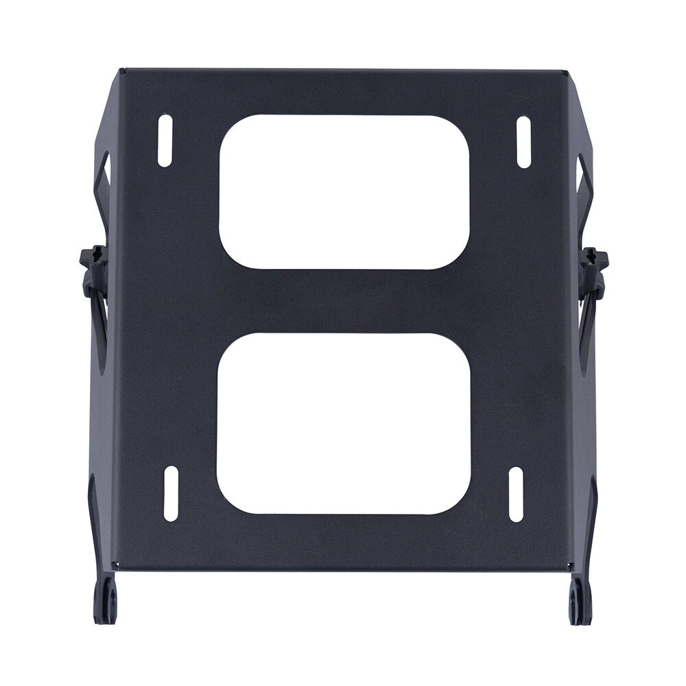 Black Solo Tour Pack Mount Fits M8 Harley Low Rider S/ ST, Fat Bob