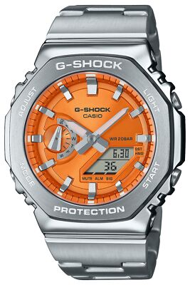 CASIO G-Shock GA-2100 Series GM-2110D-4AJF Orange from JP men's watch Quartz F/S