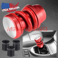 Coilover Shift Knob Red Aluminum Manual Heavy Spring Stick Lever Shifter