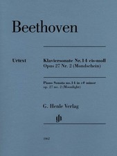 Beethoven Piano Sonata No 14 in C-sharp minor Op 27 No 2 Moonlight 051481062