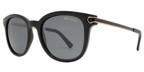 Women BeOne Polarized Premium Horn Rimmed Round Vintage Fashion Sunglasses - 第 8/12 張圖片