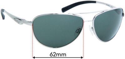 SFx Replacement Sunglass Lenses Fits Bolle Columbus - 62mm Wide