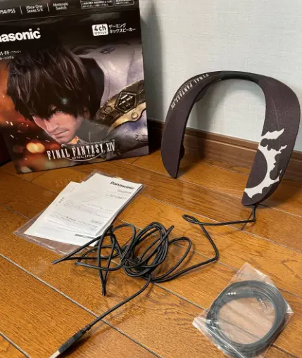 Panasonic Gaming Neck Speaker Final Fantasy XIV Edition SC-GN01-FF Wired New