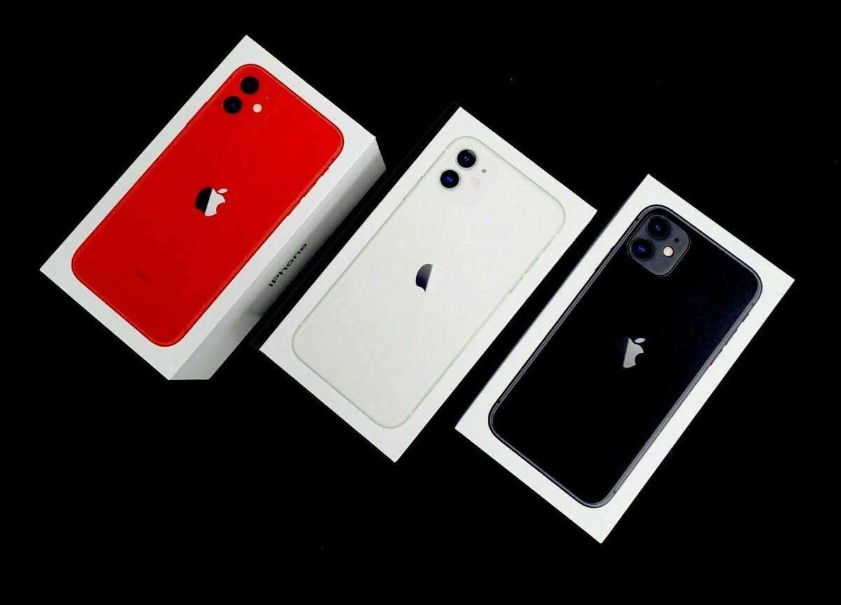Genuine Apple iPhone 11 - Empty Box Only - All Colours - 64/128
