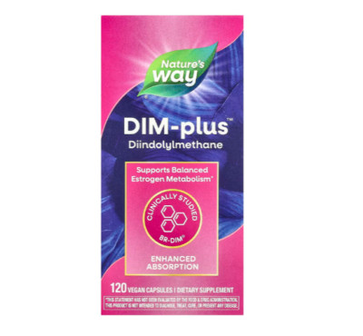 Nature's Way, DIM-Plus , Diindolylmethan, 120 vegane Kapseln