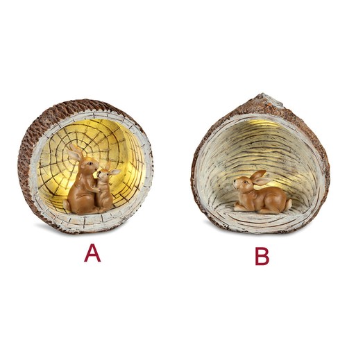 Formano Weihnachtskrippe Mit LED-Beleuchtung - Weiße Porzellan-Krippe Mit Timer 12x11cm