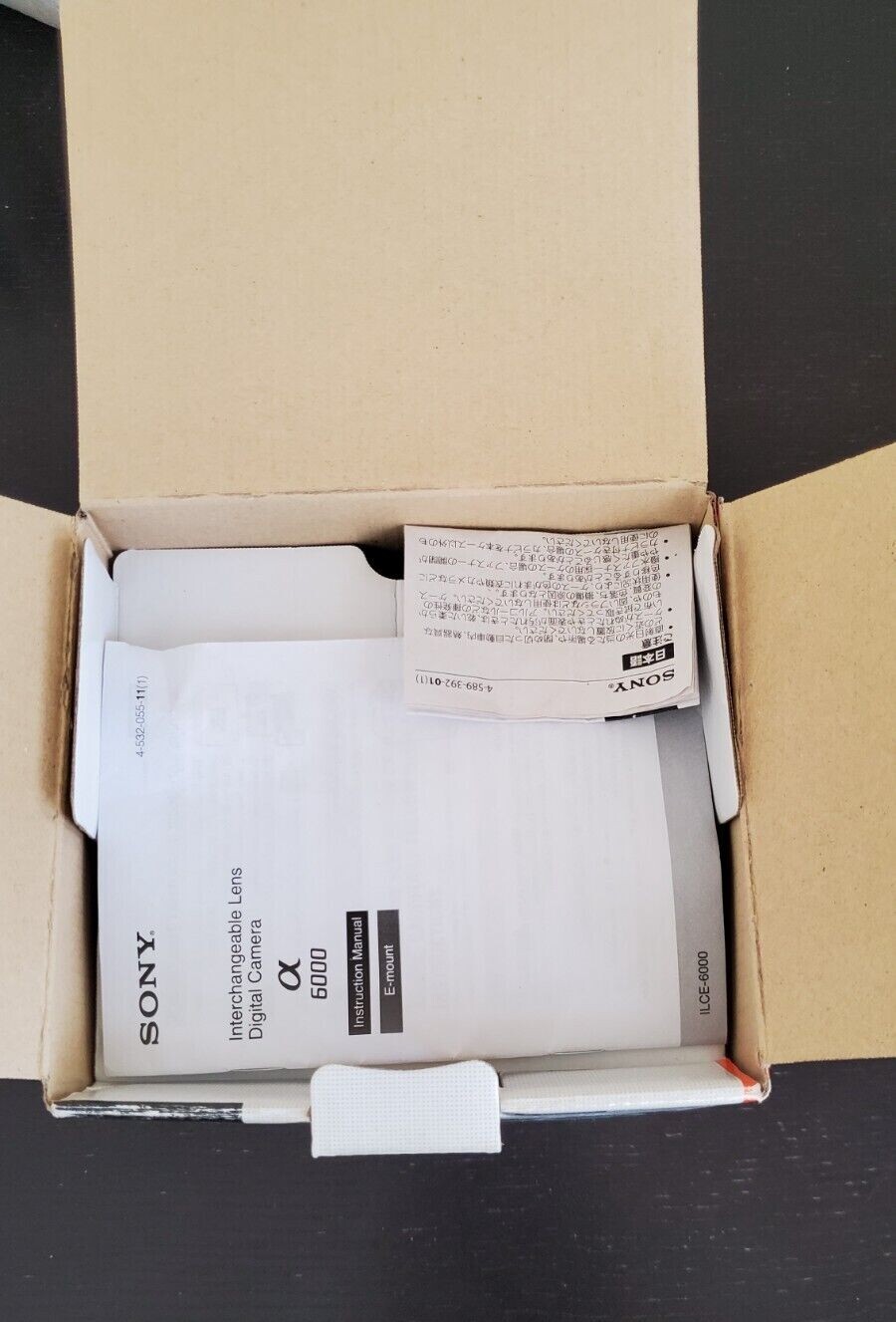 Sony Alpha a6000 Mirrorless Digital Camera/Lens/Box 431 Shutter Count