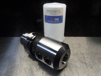ERI America HSK63A 25mm Endmill Holder 110mm Pro HSK63A-EM25-110 (LOC1764)