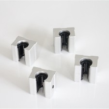 Pack of 4 SBR12UU 12mm Aluminum Linear Router...