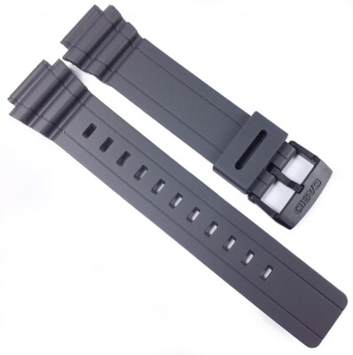 Casio Uhrenarmband 18mm Resin Grau MRW-S300H-8BV MRW-S300