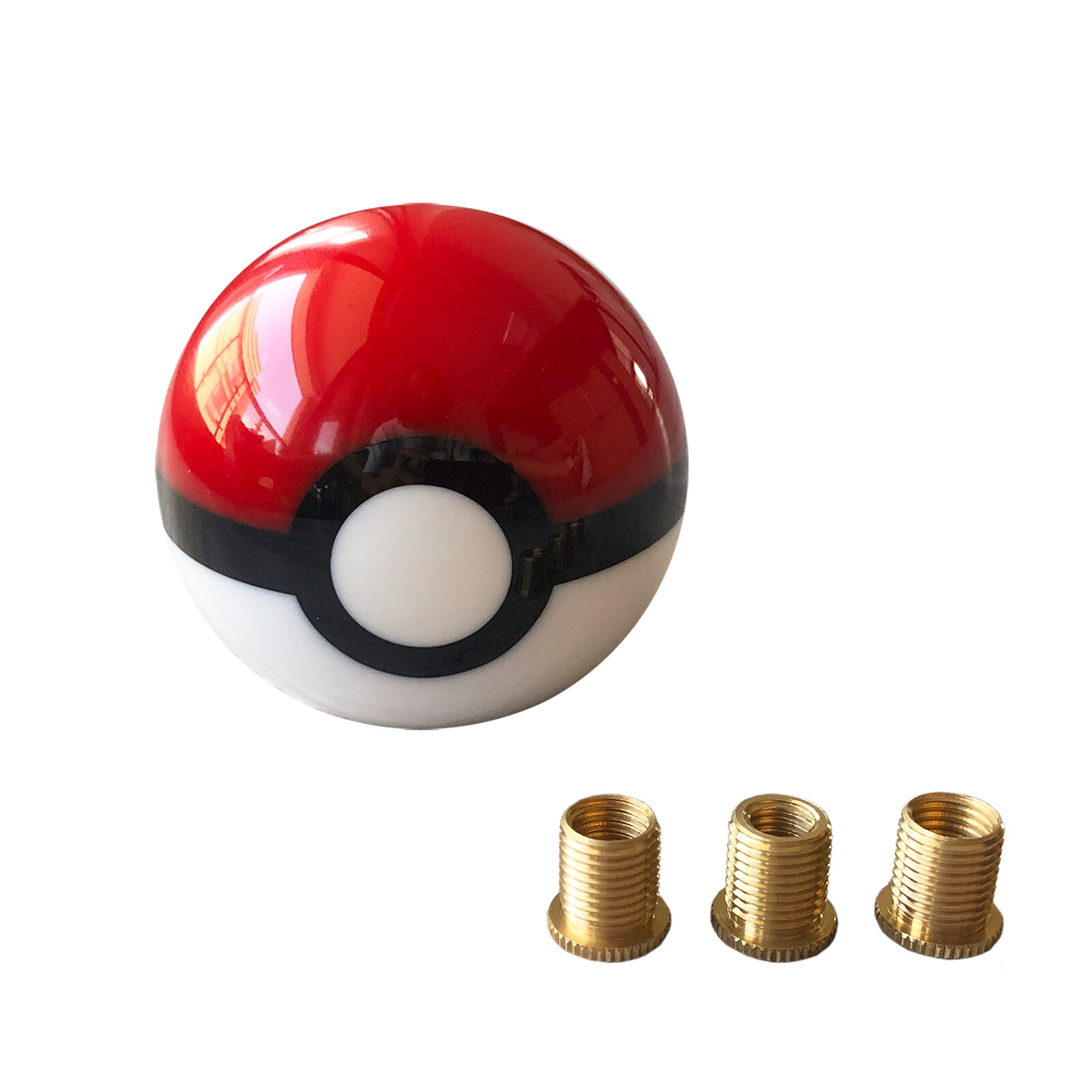 Pokemon PokeBall Gear Shift Knob Poke ball Shift Head 54mm W/M12*1.25