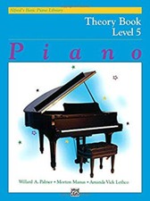 Alfred's Basic Piano Library Theory, Bk 5 Paperback