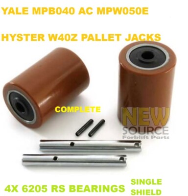 YALE MPB40 AC ELECTRIC PALLET JACK HYSTER W40Z/ 45Z LOAD WHEEL KIT  MPW050E 1048